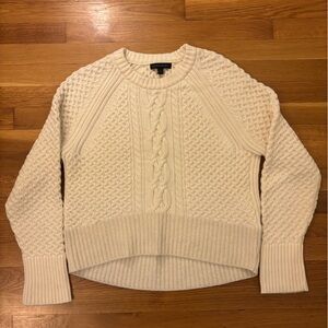 Banana Republic cable knit sweater. Size M.